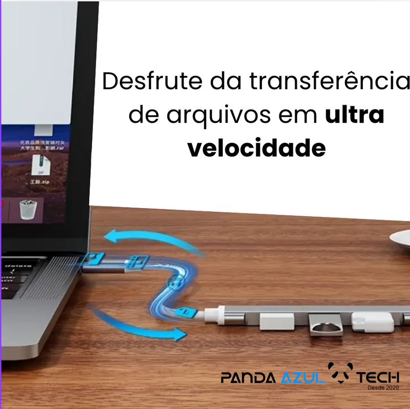 4 Portas USB Hub Ultra Veloz Tech