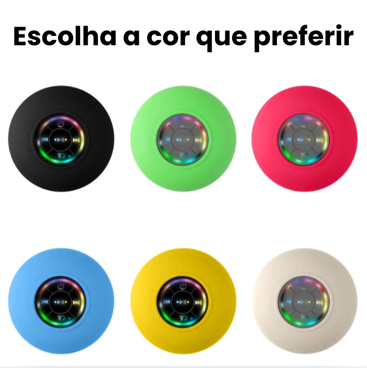 Caixa de Som a Prova d´água Bluetooth Tech