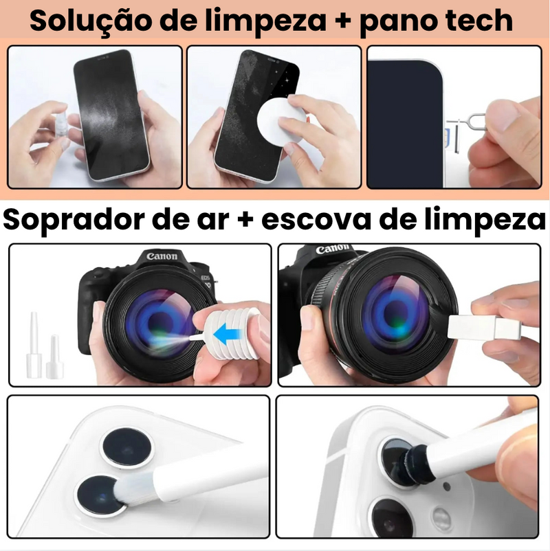 Kit Limpeza Tech 20 em 1