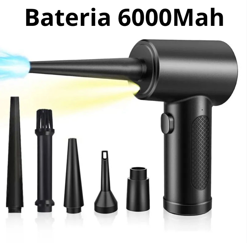 Pistola de Ar Comprimido Tech 50000Rpm - USB Recarregável