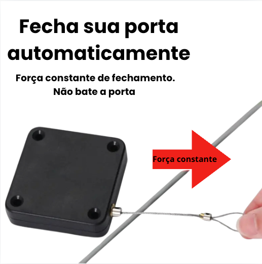 Fechador de Porta Tech Automático