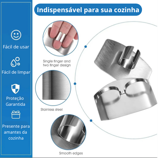 Protetor Anti Corte Tech - Aço Inox