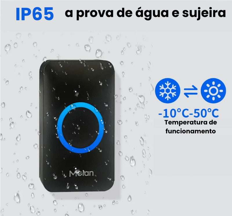 Campainha Inteligente Tech Wireless