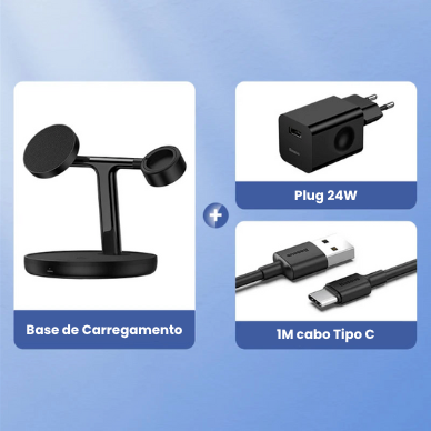 Carregador de Mesa Magnético Tech