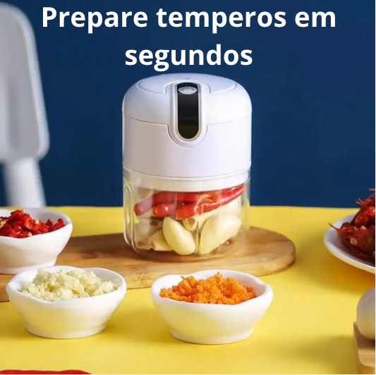 Mini Processador Elétrico de Alimentos Tech