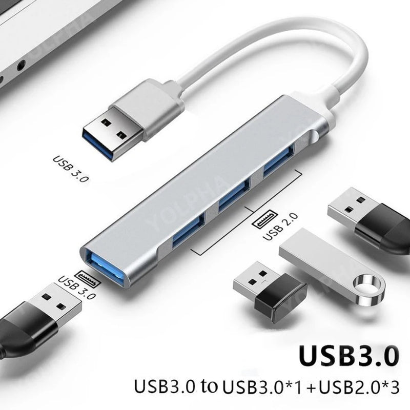 4 Portas USB Hub Ultra Veloz Tech